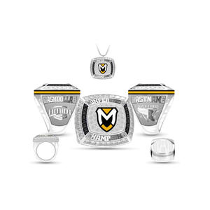 Anillo de campeones de equipo de alta calidad de voleibol de softbol personalizado - Product Image 2