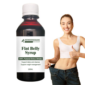 OEM ODM 100% Naturel Personnalisable Vente en Gros Sirop <span class=keywords><strong>Ventre</strong></span> <span class=keywords><strong>Plat</strong></span> 200ml Boissons Détox 100% Naturelles <span class=keywords><strong>Complément</strong></span> Minceur Brûle-Graisse - Product Image 1