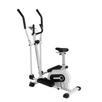 Vélo elliptique aérobie domestique portable à résistance réglable avec selle de vélo – Vente directe usine