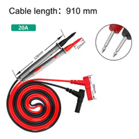 Kabel Uji Multimeter Digital Universal, Ujung Jarum, Pin, Kabel Uji, Pena Kabel, 1000V 20A 1000V10A