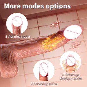 Best-seller : Godemiché vibrant XXL géant télescopique à chauffage simulé, contrôlé par application, pour usage anal, coffret de luxe pour femmes et hommes - Product Image 4