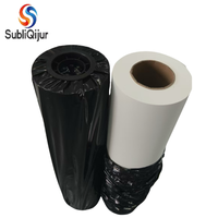 Papier adhésif pour sublimation 24 pouces, rouleau de papier blanc pour imprimante jet d'encre, film de transfert pour vêtements