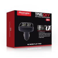 Capteur TPMS numérique MATA C modèle 9-12V avec autonomie de batterie de 2 à 5 ans pour allume-cigare de voiture, adaptation universelle Ute 4WD