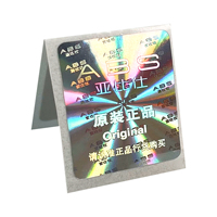 Autocollant de transfert holographique Logo imprimé vinyle personnalisé Étiquette hologramme étanche QR Code