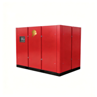 Máquina Sopladora Eléctrica de Tornillo de Frecuencia Variable Sin Aceite, Enfriada por Aire, para Uso Médico, 75KW/100HP, Bajo Ruido, Venta al por Mayor, Bajo Costo