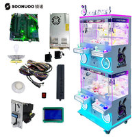 Promotion : Machine à capsules de jouets surprise, Distributeur automatique de poupées, Machine à griffes, Boxautomat en métal, Version anglaise