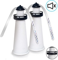 Piège à insectes portable UV électrique écologique pour barbecue, pique-nique, camping, fonctionnant sur piles, à semi-conducteurs, pour coléoptères domestiques