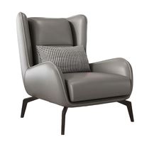 Fauteuil d'appoint, fauteuil simple, design moderne, base en métal, prix bas, service ODM