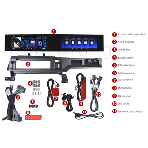 21 pulgadas <span class=keywords><strong>Android</strong></span> Radio GPS navegación Carplay REPRODUCTOR DE DVD pantalla táctil para BMW 7 Series F01/F02 2009-2015 - Product Image 2