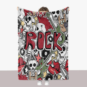 Couverture d'hiver King Size Custom Chunk Throw Blanket <span class=keywords><strong>Queen</strong></span> Size Blankets For Couch - Product Image 1