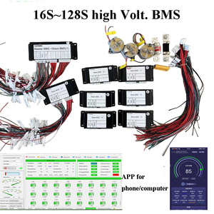 รีเลย์ LTO ที่เหมาะสม รองรับ BMS พร้อมจอ LCD รองรับ BT และ Rs485 แรงดันสูง 120V96V72V LFP liion 16S 20S 24S 32S 48S 96v 96S 128S 300A 200A 500A - Product Image 2