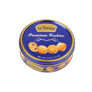 Wholesale Danish Butter Cookies in Packaging Tin Manufacturer La Danesa