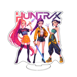 Figura Decorativa de Acrílico Personalizada de K-Pop, Demon Hunters, para Escritorio, Estilo Anime - Product Image 1