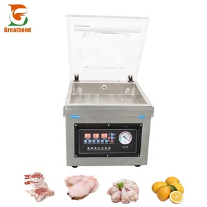 Máquina de Envasado al Vacío DZ320, Precio de Fabricante, Comercial, para Conservar Frijoles, Pescado, Cerdo, Té, Maíz, Pollo, Frutas Frescas, con Certificación CE - Product Image 1