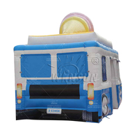 Tente publicitaire gonflable WINSUN en forme de camion de crème glacée pour glamping - Imperméable 3000 mm+ Certifiée CE Ignifuge Installation Facile Personnalisable