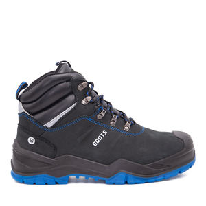 Stivali di Sicurezza Impermeabili in Pelle Nabuk con Punta Composita, <span class=keywords><strong>Scarpe</strong></span> da Lavoro Antiforatura Leggere con Suola MD <span class=keywords><strong>per</strong></span> Uso Industriale - Product Image 5