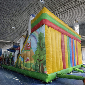 High Quality Customized Theme <b>Inflatable</b> Bouncing Castle Jumper With <b>Slide</b> <b>Inflatable</b> Castle <b>Inflatable</b> Bouncer With Slid - Product Image 4