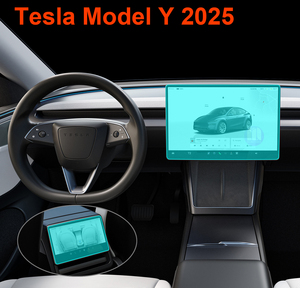 <span class=keywords><strong>2025</strong></span> Tesla mô hình y Tempered Glass bảo vệ màn hình độ cứng 9H AAA lớp cho trung tâm điều khiển xe màn hình - Product Image 2