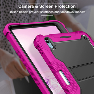 เคสฝาครอบแท็บเล็ตสำหรับ <span class=keywords><strong>iPad</strong></span> 10th รุ่น10.9นิ้ว<span class=keywords><strong>2022</strong></span>ขาตั้งปากกาไฮบริดกันกระแทกที่ทนทานฝาครอบป้องกัน - Product Image 4