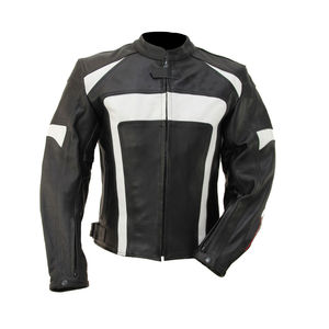 Blouson de moto en cuir respirant pour homme - Service OEM personnalisable - Product Image 6