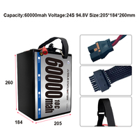 Высококачественная низкотемпературная твердотельная батарея 54000mAh 6S NMC 20C для дрона БПЛА/с фиксированным ветром