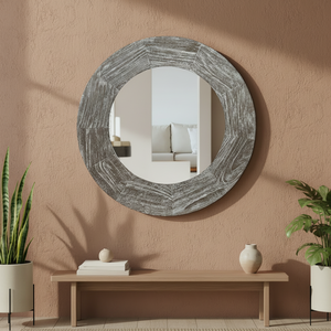 <span class=keywords><strong>Grand</strong></span> <span class=keywords><strong>miroir</strong></span> décoratif à cadre en <span class=keywords><strong>bois</strong></span> vintage personnalisé <span class=keywords><strong>miroir</strong></span> mural suspendu pour salle de bain chambre dressing-<span class=keywords><strong>Miroir</strong></span> Spiegel - Product Image 4