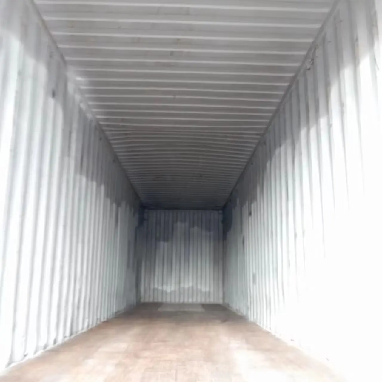 Filistin için Guangzhou ikinci el konteyner Van kullanılmış konteyner 40ft