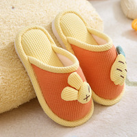 Chaussons d'hiver en peluche de haute qualité pour enfants, à plateforme fermée, en coton doux, imprimés animaux, lumineux, antidérapants, légers et confortables