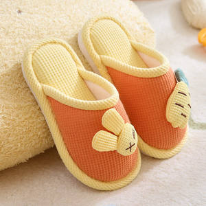 Chaussons d'hiver en peluche de haute qualité pour enfants, doux, en coton, avec motifs d'animaux mignons, pour la maison, l'extérieur, la chambre, adorables pantoufles en coton pour enfants - Product Image 5