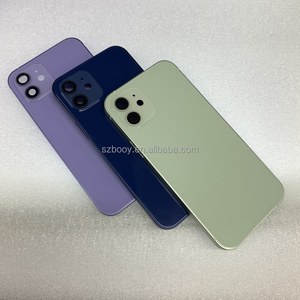 Iniu — boîtier arrière en verre pour <span class=keywords><strong>iPhone</strong></span>, pour modèles <span class=keywords><strong>12</strong></span>, 12pro, <span class=keywords><strong>12</strong></span> promax, coque de téléphone portable - Product Image 3