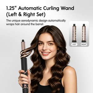 Secador de Pelo con Aire Caliente, <span class=keywords><strong>Precio</strong></span> de Fábrica, Secador de Pelo 3 en 1, Seca, Alisa y Riza el Cabello en un Solo Paso - Product Image 4