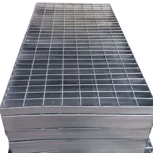 China Manufactured Galvanized Welded Steel Bar Grating For Outdoor Usage