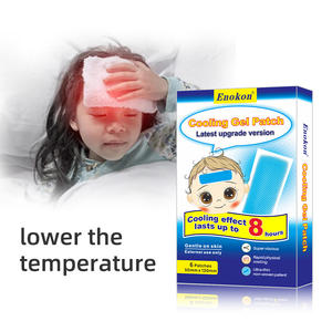 Penurun Demam Enokon EK-200 Terlaris, Plester Pendingin Bersertifikat ISO13485/CE, Pendinginan Cepat untuk Bayi & Dewasa - Product Image 4