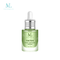 Sérum Visage à la Vitamine C Apaisant et Hydratant, Réparateur de Barrière Cutanée, à l'Extrait Végétal de Cactus, Essence Affinante des Pores – Fournisseur OEM