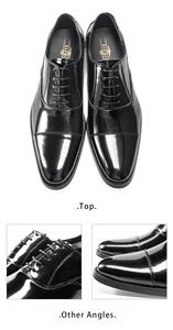 Scarpe Eleganti da Uomo Stile Britannico per Feste Scarpe da Matrimonio in Vera Pelle Scarpe Basse da Uomo in Pelle Oxford Scarpe Formali - Product Image 5