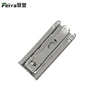 Amortisseur hydraulique à double rebond - Support de glissière à ressort pour systèmes de portes coulissantes