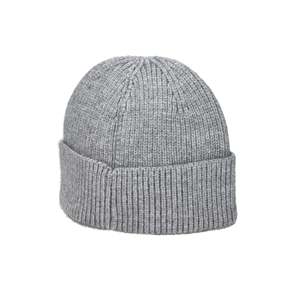 Bonnet pour femme Byblos, gris, tricot côtelé, chaleur hivernale - Product Image 6