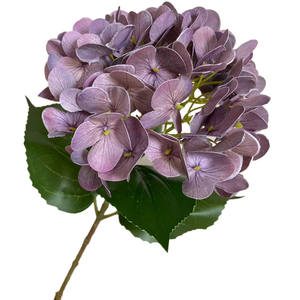 ดอกไฮเดรนเยียประดิษฐ์ที่สมจริงและมีก้านยาวเทคนิคการพิมพ์3D แฮนด์เมดสำหรับวันคริสต์มาสและวันแม่ - Product Image 3