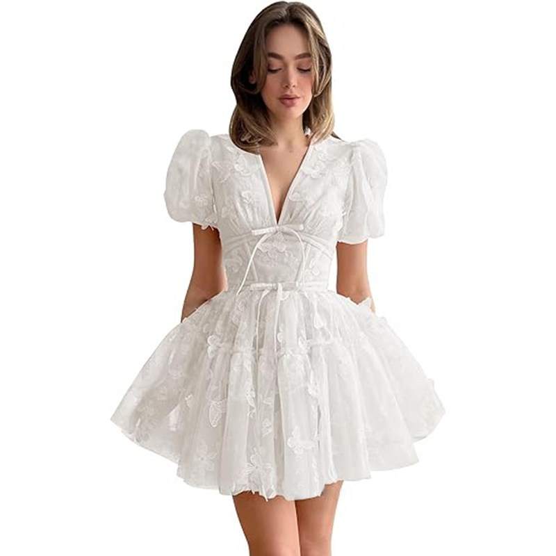 3D Butterfly Homecoming Evening Dresses Short Lace Cocktail Gown Teens  Girls Prom Dress| Alibaba.com