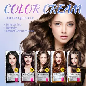 Disaar salon products no ammonia hair dye cream color hair dye color cream