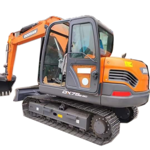 Excavadora Usada Doosan Dx75, Excavadora de Segunda Mano de Buena Calidad y Precio Bajo, Motor Doosan Usado - Product Image 1