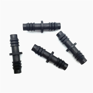 1000 pièces de raccords droits pour <span class=keywords><strong>tuyau</strong></span> d'<span class=keywords><strong>arrosage</strong></span> à <span class=keywords><strong>double</strong></span> barbelure de 3/8 pouce pour l'irrigation goutte à goutte de jardin - Product Image 3