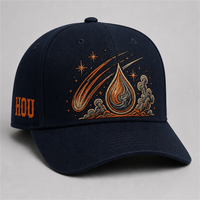 Casquette de baseball personnalisée style Old English, 5 panneaux, visière incurvée, style Dad Hat, streetwear urbain West Coast, vente en gros, faible MOQ