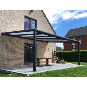 <span class=keywords><strong>Toldo</strong></span> retráctil de aluminio para terraza, cubierta impermeable de vidrio para Patio, aprobado por la CE, gran oferta alemana - Product Image 4