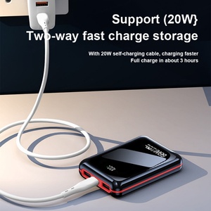 Cargador de Emergencia Universal Personalizado de 10000 mAh con Pantalla LED, PD20W, Baterías Externas de Alta Calidad para Teléfonos Móviles - Product Image 3