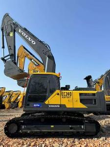 Pelle sur chenilles Volvo EC240 d'occasion de haute qualité prix bon marché Machine de construction moteur pompe à moteur roulement accessoires de godet - Product Image 3