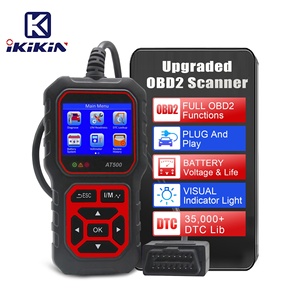 <span class=keywords><strong>Scanner</strong></span> OBDII Vermelho AT500 <span class=keywords><strong>Scanner</strong></span> OBD2 Ferramenta de Diagnóstico Analisador Plástico com Tela Certificado CE para Todos os Carros - Product Image 1