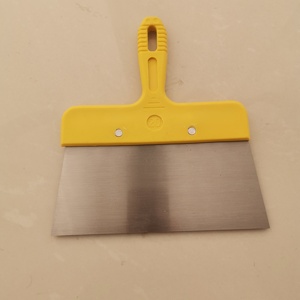 Raschietto Professionale per Cartongesso in Acciaio al Carbonio Flessibile con Manico in Plastica, Tipo Lama Piatta per Uso Industriale e Fai-da-Te - Product Image 2