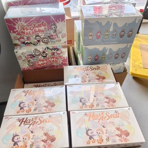 Popmart ban đầu labubu V3 Những Con Quái Vật labubu lớn vào loạt năng lượng Vinyl mặt mù hộp labubu chính xác Macaron đồ chơi sang trọng - Product Image 6