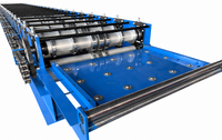Machine de formage à froid facile à utiliser pour la production de panneaux de caisses de camions, de conteneurs et de plaques latérales en acier